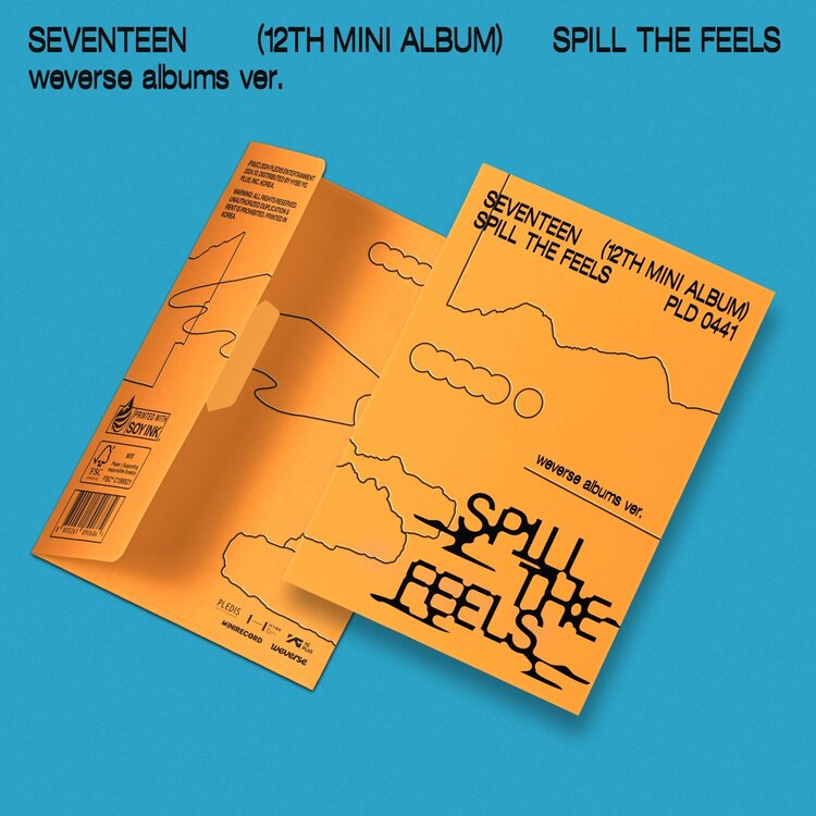 SEVENTEEN (세븐틴) - SPILL THE FEELS - [WEVERSE ALBUM] - 12TH MINI ALBUM