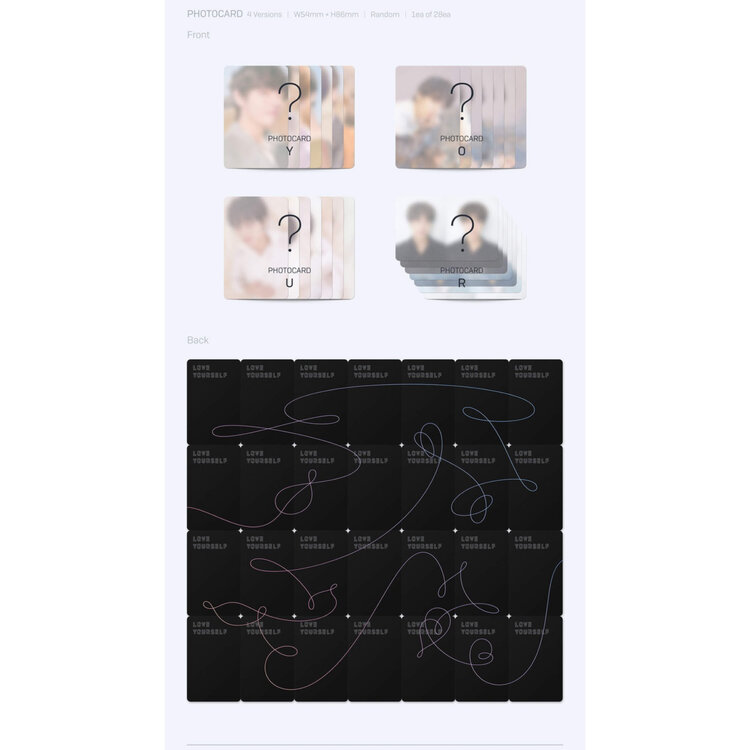 BTS - LOVE YOURSELF "TEAR" - 3RD ALBUM