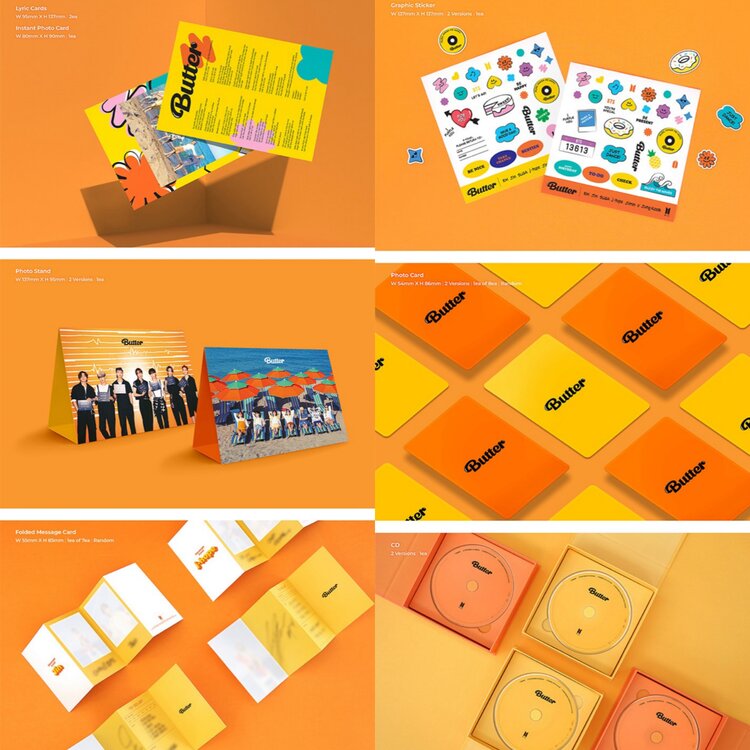 BTS (방탄소년단) - BUTTER - ALBUM