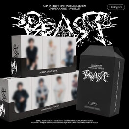 [PREORDER] ALPHA DRIVE ONE (알파드라이브원) - UNBREAKABLE : 少年BEAST - [HISSING VER.] - 2ND MINI ALBUM