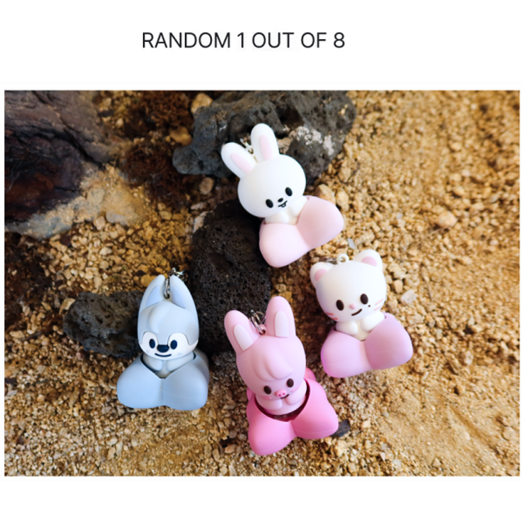 [PREORDER] STRAY KIDS (스트레이 키즈) - [WORLD TOUR "RUN IT SEOUL" MD] SKZOO SECRET CLICKER KEYRING