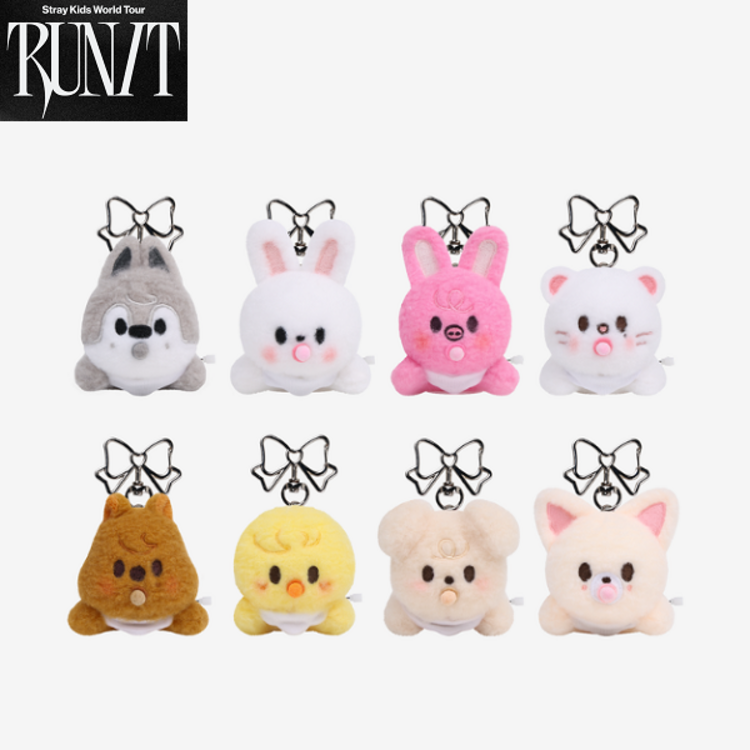 [PREORDER] STRAY KIDS (스트레이 키즈) - [WORLD TOUR "RUN IT SEOUL" MD] SKZOO SECRET WIND-UP PLUSH