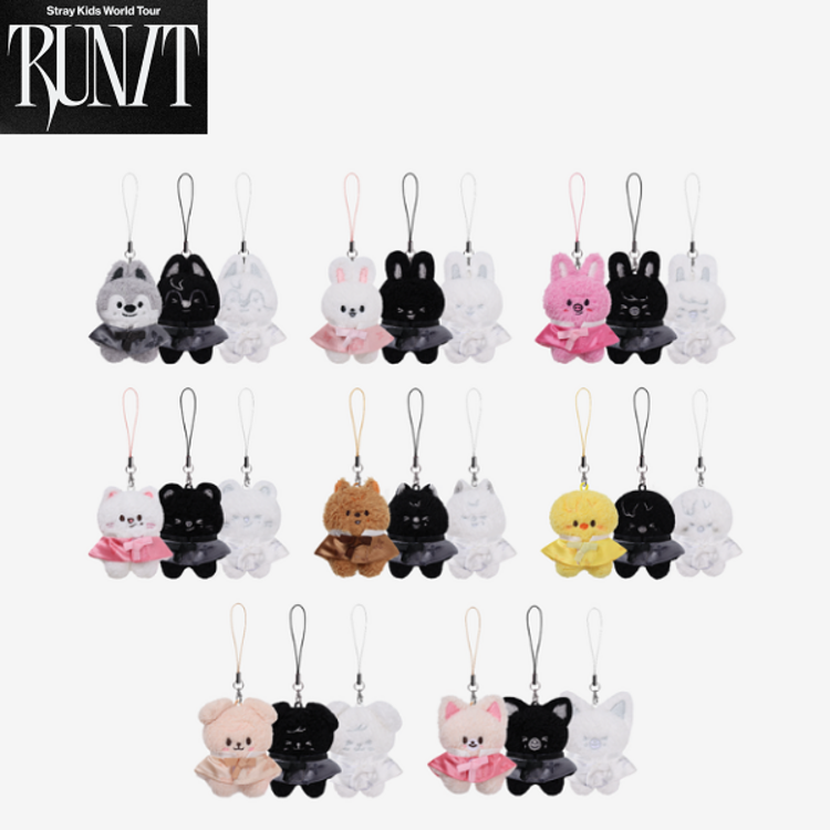 [PREORDER] STRAY KIDS (스트레이 키즈) - [WORLD TOUR "RUN IT SEOUL" MD] SKZOO SECRET PLUSH MICRO VER.