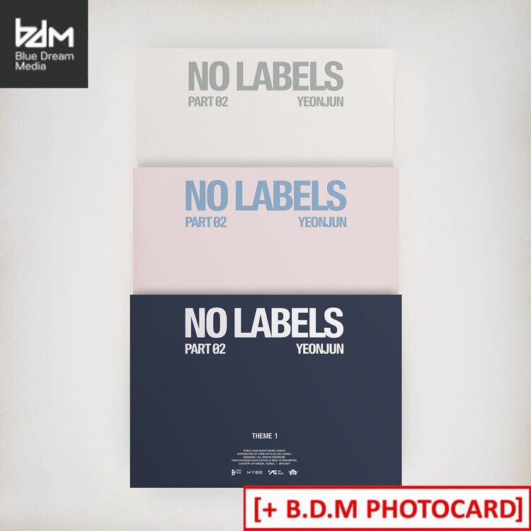 YEONJUN (연준) [TXT] - NO LABELS PART 02 - 2ND MINI ALBUM + [BDM PHOTOCARD]