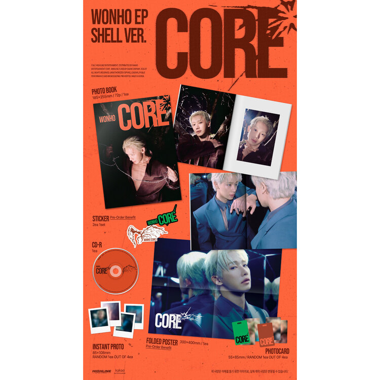 WONHO (원호) - CORE - [SHELL VER.] - EP