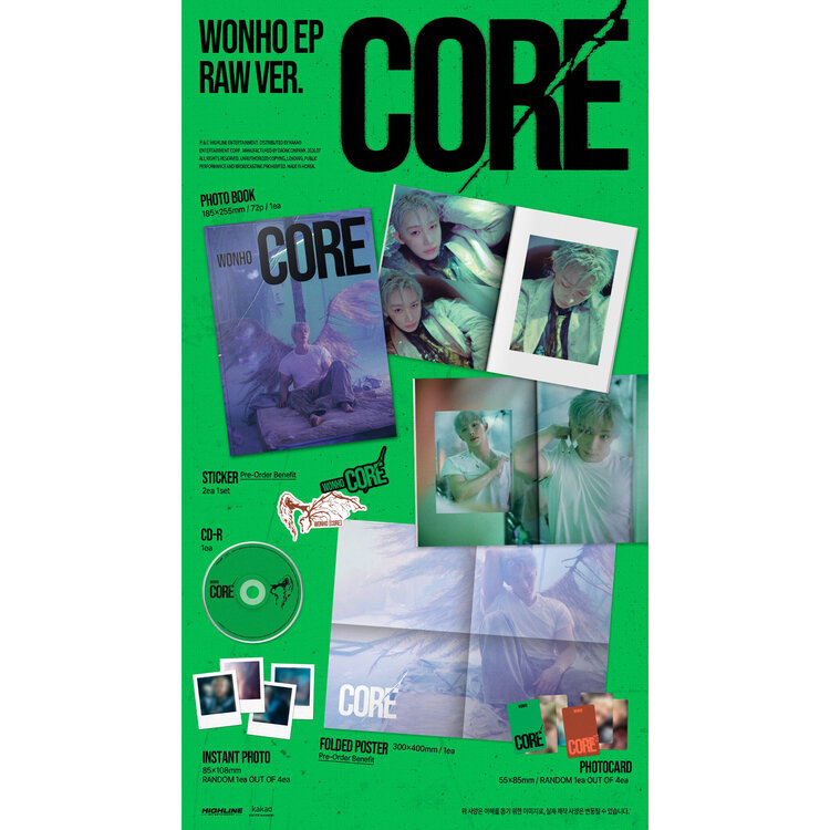 WONHO (원호) - CORE - [RAW VER.] - EP