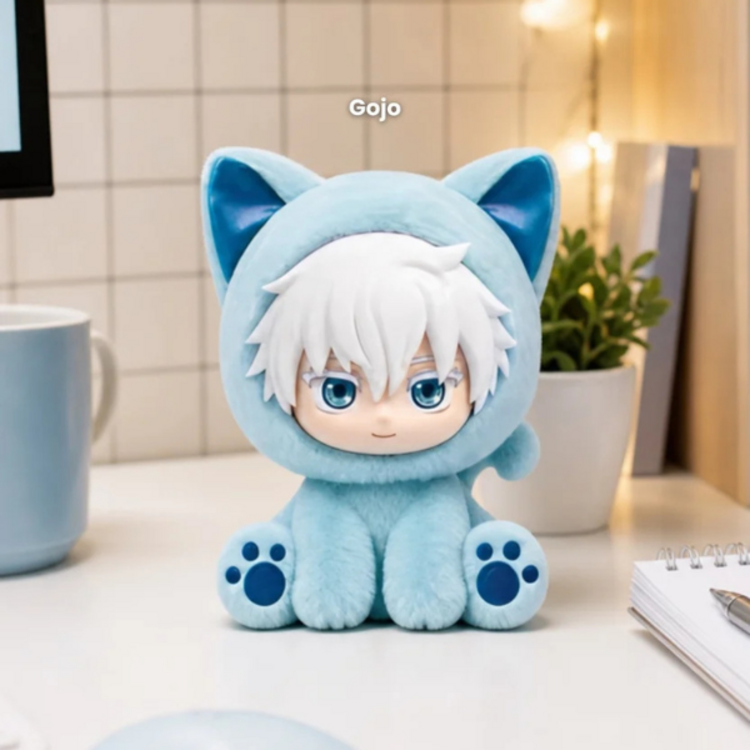 EAKI -  JUJUTSU KAISEN [SITTING CAT PARTY] - PLUSH KEYCHAIN BLINDBOX