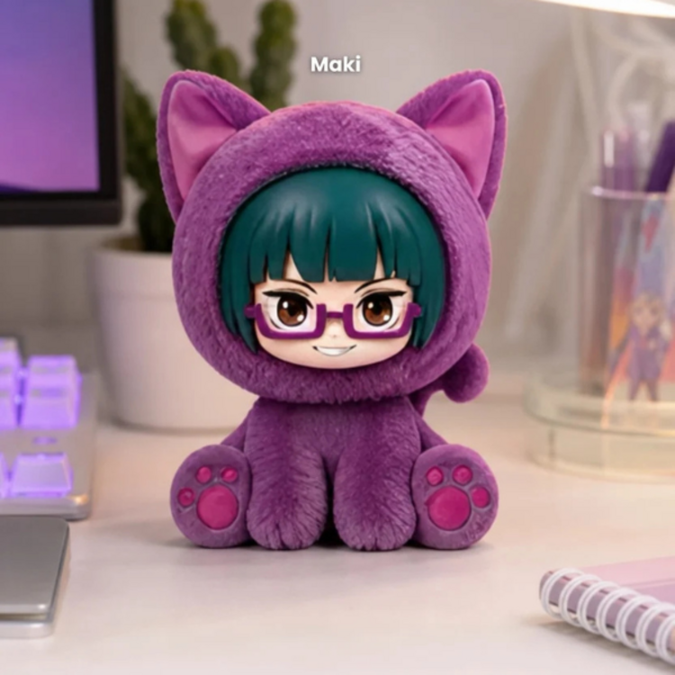 EAKI -  JUJUTSU KAISEN [SITTING CAT PARTY] - PLUSH KEYCHAIN BLINDBOX