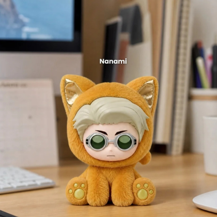 EAKI -  JUJUTSU KAISEN [SITTING CAT PARTY] - PLUSH KEYCHAIN BLINDBOX