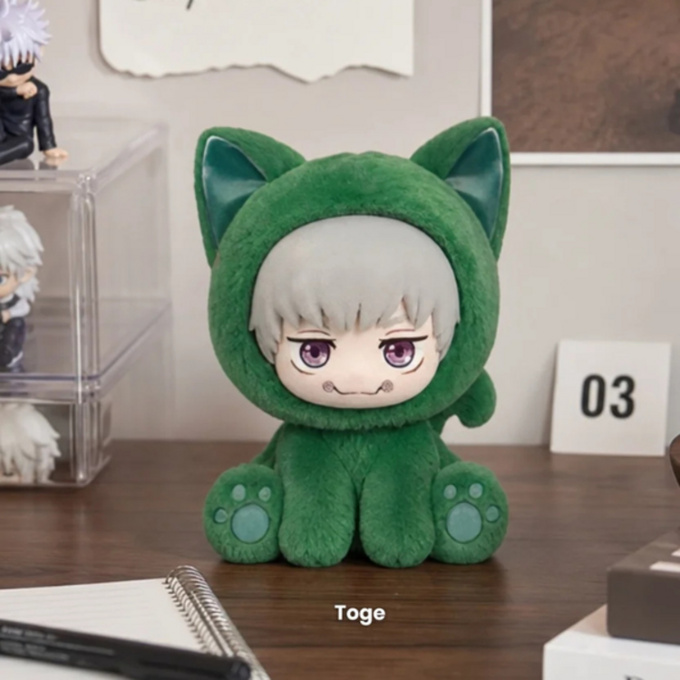 EAKI -  JUJUTSU KAISEN [SITTING CAT PARTY] - PLUSH KEYCHAIN BLINDBOX