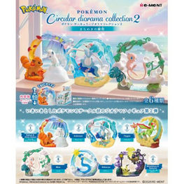 RE-MENT RE-MENT - POKEMON - CIRCULAR DIORAMA COLLECTION 2 - BLINDBOX MINI FIGURE