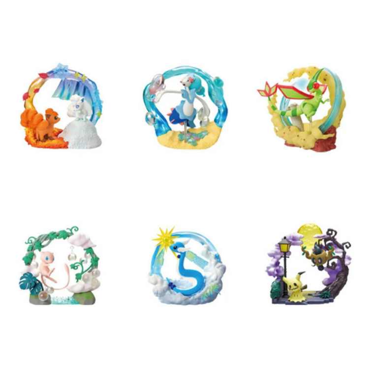 RE-MENT RE-MENT - POKEMON - CIRCULAR DIORAMA COLLECTION 2 - BLINDBOX MINI FIGURE