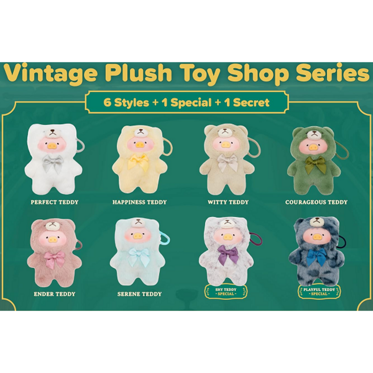 TOYSZEROPLUS - TEDDY LULU [VINTAGE PLUSH TOY SHOP SERIES] - BLINDBOX