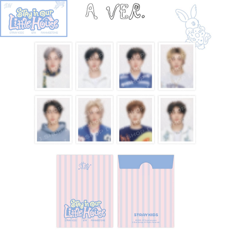 STRAY KIDS (스트레이 키즈) - [6TH FANMEETING : STAY IN OUR LITTLE HOUSE] ID PHOTO SET