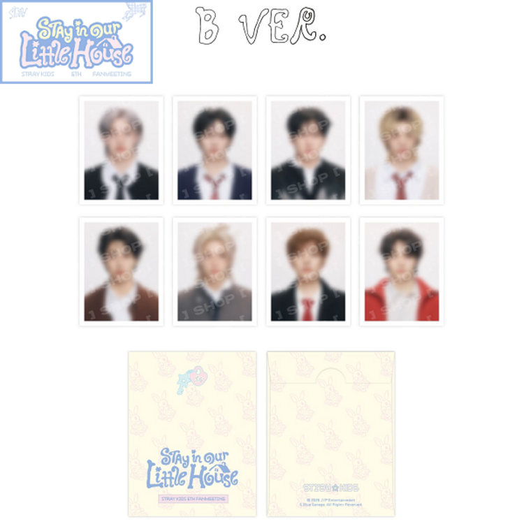 STRAY KIDS (스트레이 키즈) - [6TH FANMEETING : STAY IN OUR LITTLE HOUSE] ID PHOTO SET