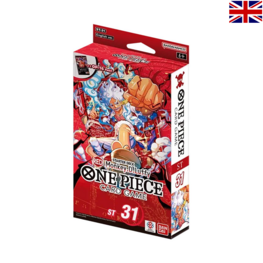 ONE PIECE TCG - STARTER DECK "RED : MONKEY.D.LUFFY" [ST31] (EN)