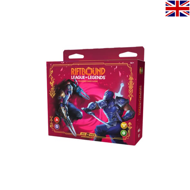 LEAGUE OF LEGENDS TCG : RIFTBOUND - SHOWDOWN DECKS : ZED VS SHEN (EN)