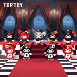 TOP TOY - KUROMI [POKER KINGDOM SERIES] - PLUSH KEYCHAIN BLINDBOX