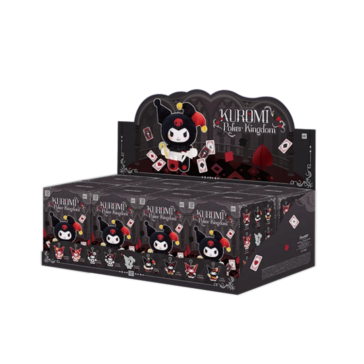 TOP TOY - KUROMI [POKER KINGDOM SERIES] - PLUSH KEYCHAIN BLINDBOX