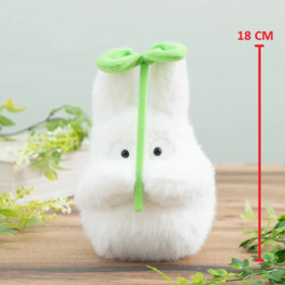 MY NEIGHBOR TOTORO - TOTORO DONDOKO DANCE (WHITE) - PLUSH 18CM