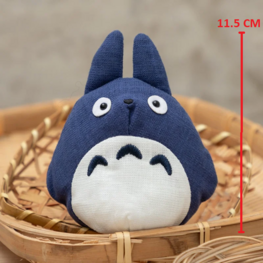 MY NEIGHBOR TOTORO - TOTORO JAPANESE BEANBAG STYLE (BLUE) - PLUSH 11.5CM
