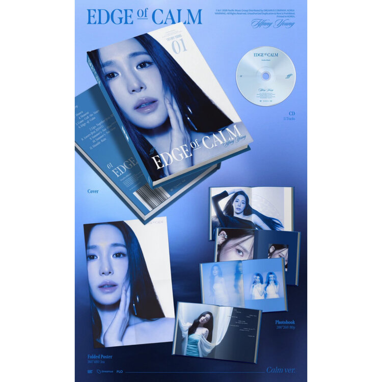 [PREORDER] TIFFANY YOUNG - EDGE OF CALM - [CALM VER.]  STUDIO ALBUM