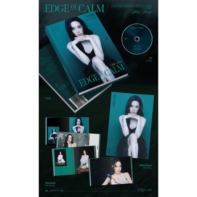 [PREORDER] TIFFANY YOUNG - EDGE OF CALM - [EDGE VER.]  STUDIO ALBUM