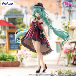 FURYU VOCALOID - HATSUNE MIKU [OUTING DRESS RED VER.] - TRIO-TRY-IT FIGURE