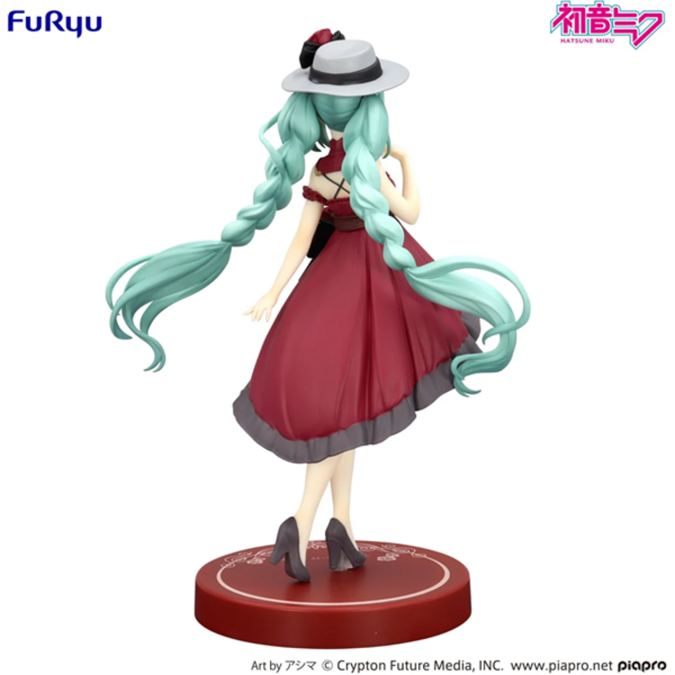 FURYU VOCALOID - HATSUNE MIKU [OUTING DRESS RED VER.] - TRIO-TRY-IT FIGURE