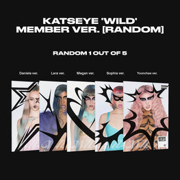 [PREORDER] KATSEYE - WILD - [MEMBER VER.] - 3RD EP
