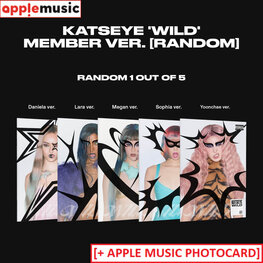 [PREORDER] KATSEYE - WILD - [MEMBER VER.] - 3RD EP + [APPLE MUSIC GIFT]