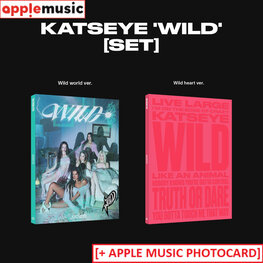 [PREORDER] KATSEYE - WILD - 3RD EP + [APPLE MUSIC GIFT]