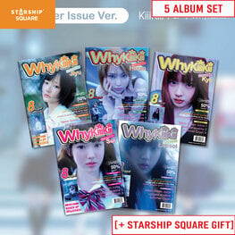 [PREORDER] KIIIKIII (키키) - WHYKIIIKIII (SUMMER ISSUE VER.) - 3RD EP [5 ALBUMS SET + STARSHIP SQUARE GIFT]