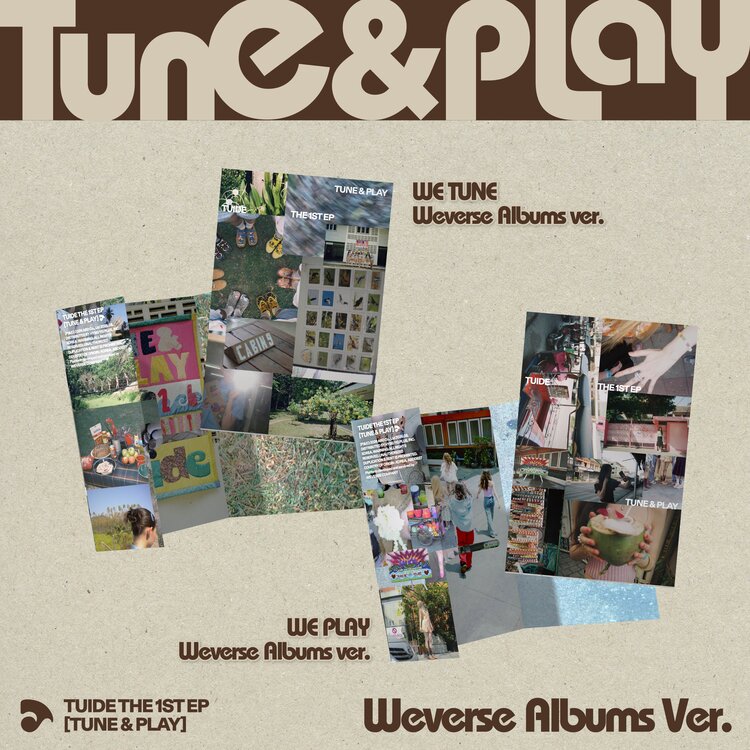 [PREORDER] TUIDE (튜이드) - TUNE & PLAY - [WEVERSE ALBUM] THE 1ST EP
