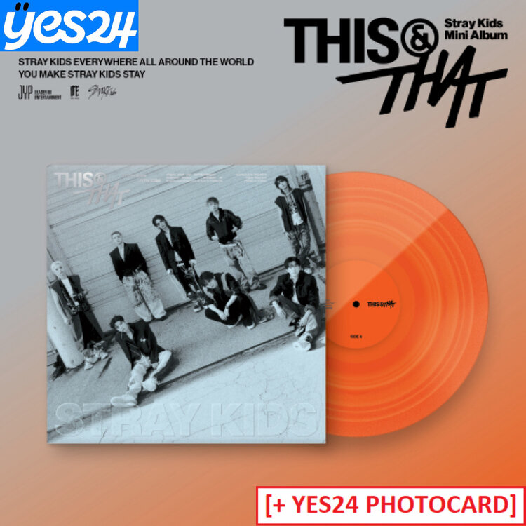 [PREORDER] STRAY KIDS (스트레이 키즈) - [THIS & THAT] (LP VER.) - 10TH MINI ALBUM + [YES24 PC]