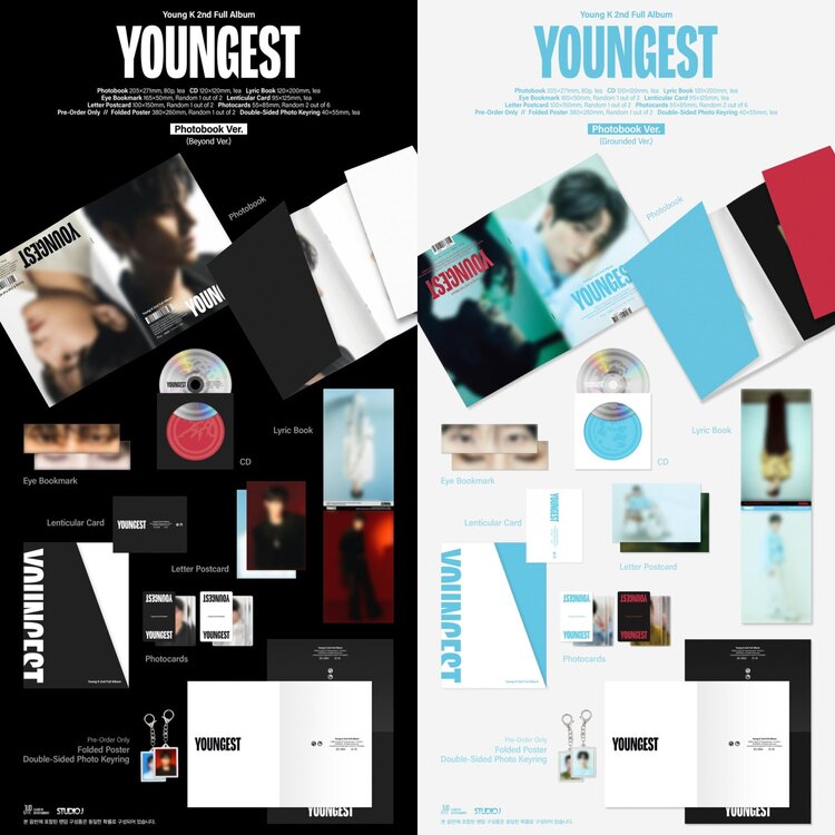 YOUNG K (영 케이) [DAY6] - YOUNGEST (PHOTOBOOK VER.) - 2ND FULL ALBUM