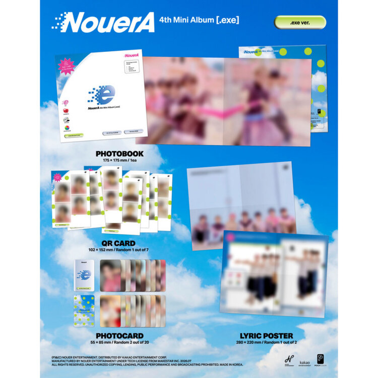 NOUERA (누에라) - [.EXE] (.EXE VER.) - 4TH MINI ALBUM