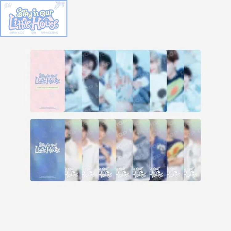 STRAY KIDS (스트레이 키즈) - [6TH FANMEETING : STAY IN OUR LITTLE HOUSE] SPECIAL TRADING CARD