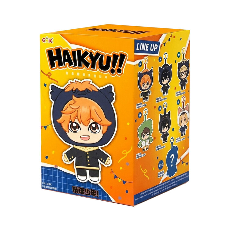 EAKI -  HAIKYU!! [MASCOT SERIES] - PLUSH KEYCHAIN BLINDBOX
