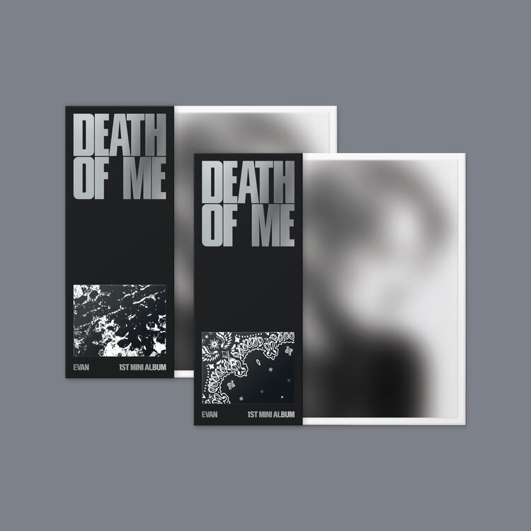 [PREORDER] EVAN (에반) - DEATH OF ME [BANDANA VER.] - 1ST MINI ALBUM