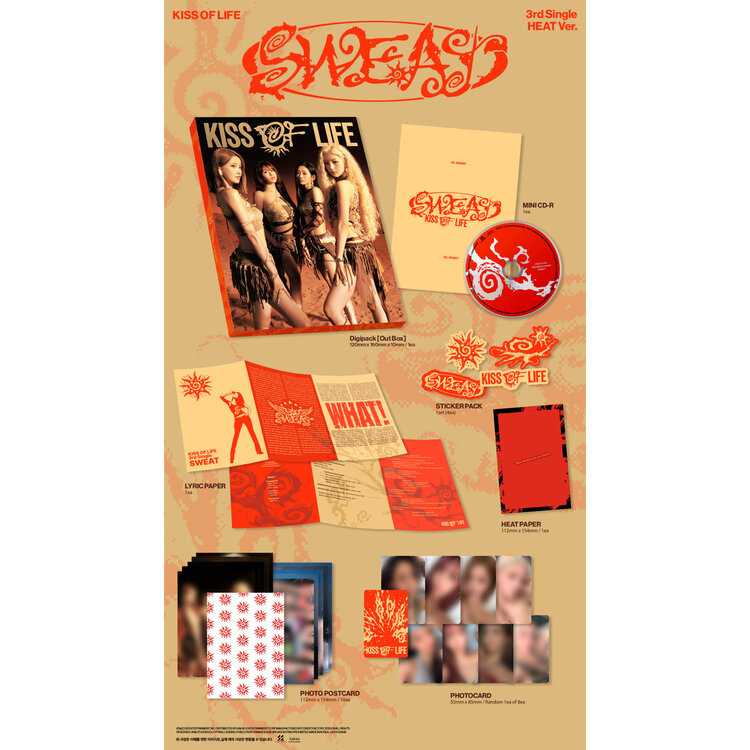 KISS OF LIFE (키스 오브 라이프) - SWEAT - 3RD SINGLE