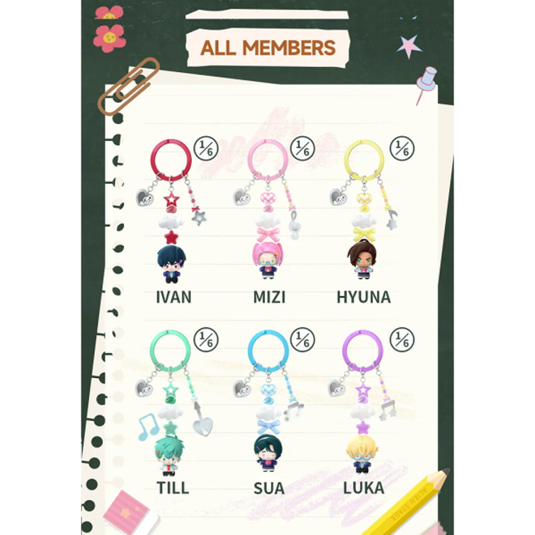 AET - ALIEN STAGE [AAHS SERIES] - RICE GRAIN KEYCHAIN BLINDBOX