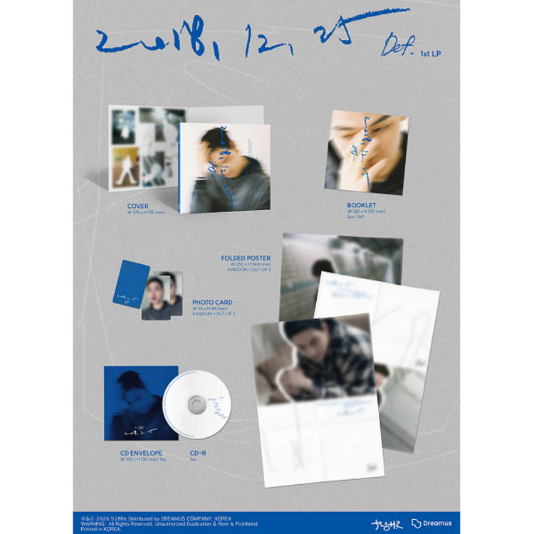[PREORDER] DEF. (JAY B) - [2018.12.25] - 1ST LP