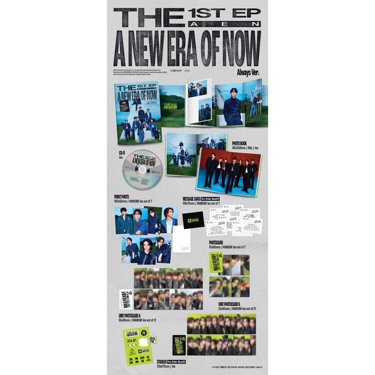 AEN (에이엔) - A NEW ERA OF NOW (ALWAYS VER.) - THE 1ST EP