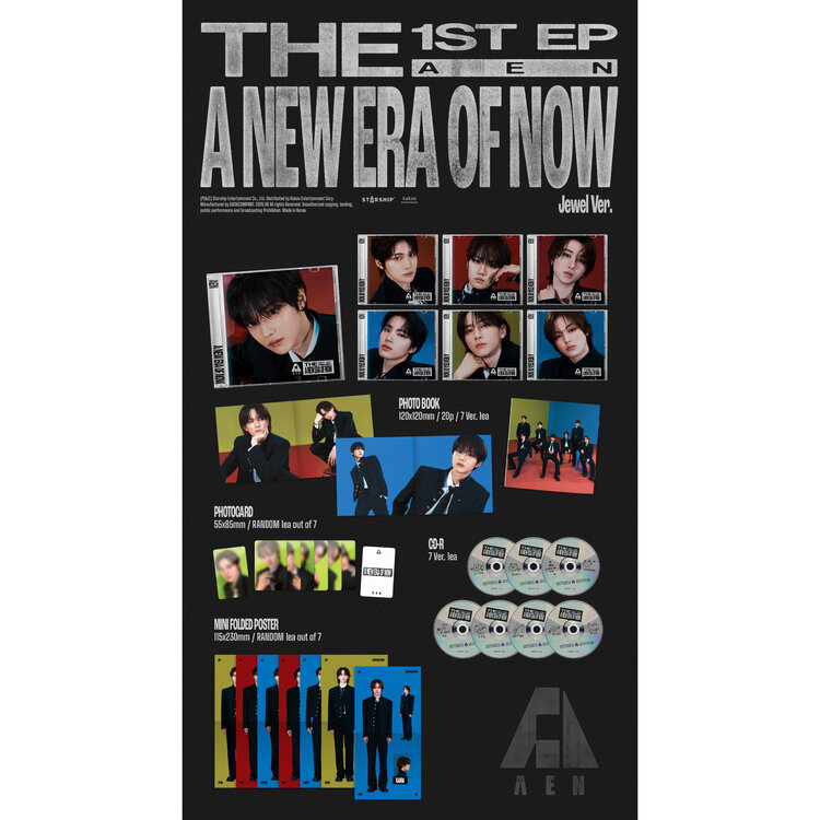 AEN (에이엔) - A NEW ERA OF NOW (JEWEL VER.) - THE 1ST EP