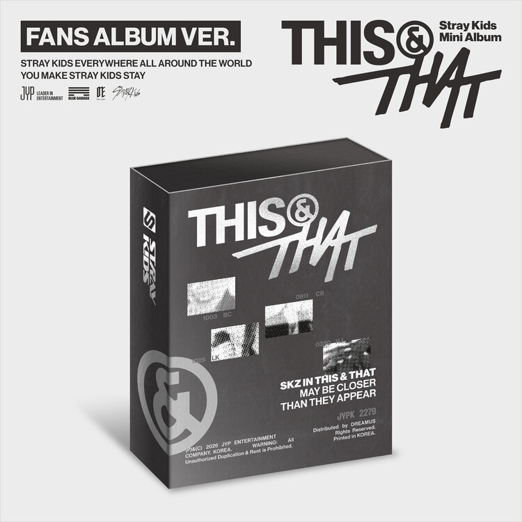 STRAY KIDS (스트레이 키즈) - [THIS & THAT] (FANS ALBUM VER.) - 10TH MINI ALBUM