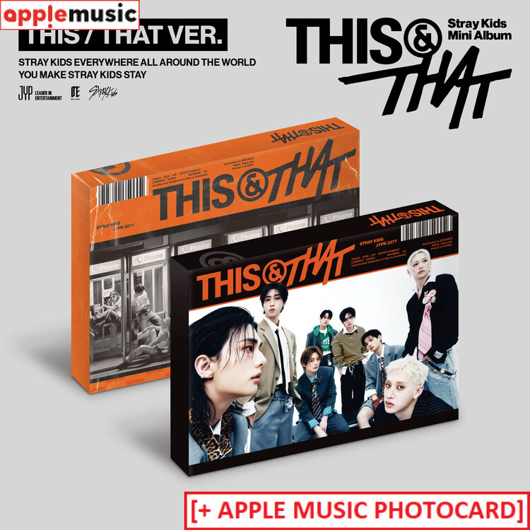 STRAY KIDS (스트레이 키즈) - [THIS & THAT] - 10TH MINI ALBUM + [APPLE MUSIC PC]