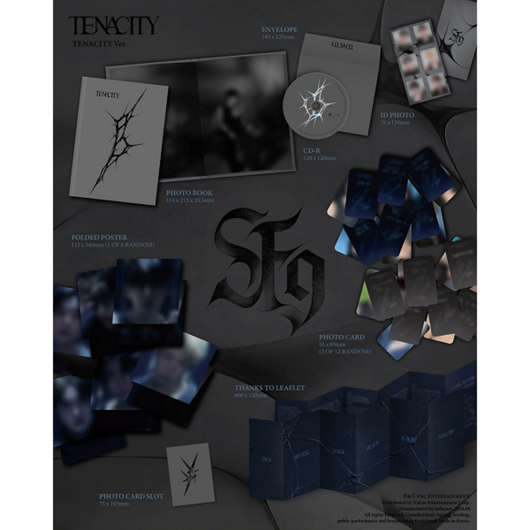 [PREORDER] SF9 (에스에프나인) - TENACITY - 2ND ALBUM