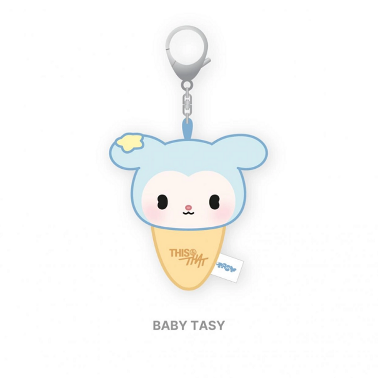 [PREORDER] STRAY KIDS (스트레이 키즈) - [THIS & THAT : POP-UP MD] SKZOO PLUSH KEYRING ICE CREAM VER.