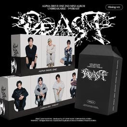 [PREORDER] ALPHA DRIVE ONE (알파드라이브원) - UNBREAKABLE : 少年BEAST - [HISSING VER.] - 2ND MINI ALBUM
